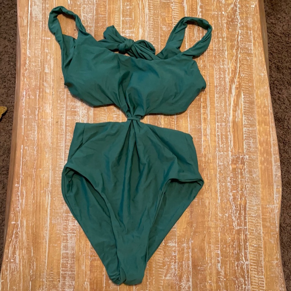 Green Cupshe one piece